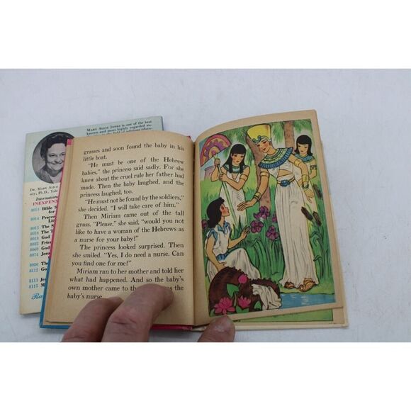 Vintage Rand McNally Bible Stories For Little Children & The Ten Commandments... - Picture 11 of 11